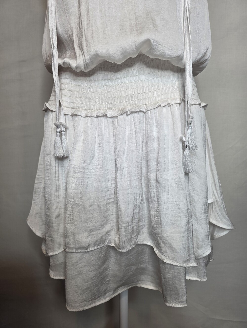 Paradise USA Womens White Swim Coverup Beach Wear Size Medium - Picture 4 of 11